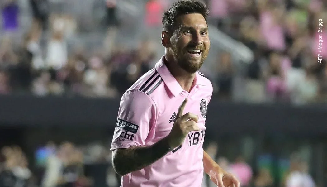 Lionel Messi consigue su primer doblete con Inter Miami