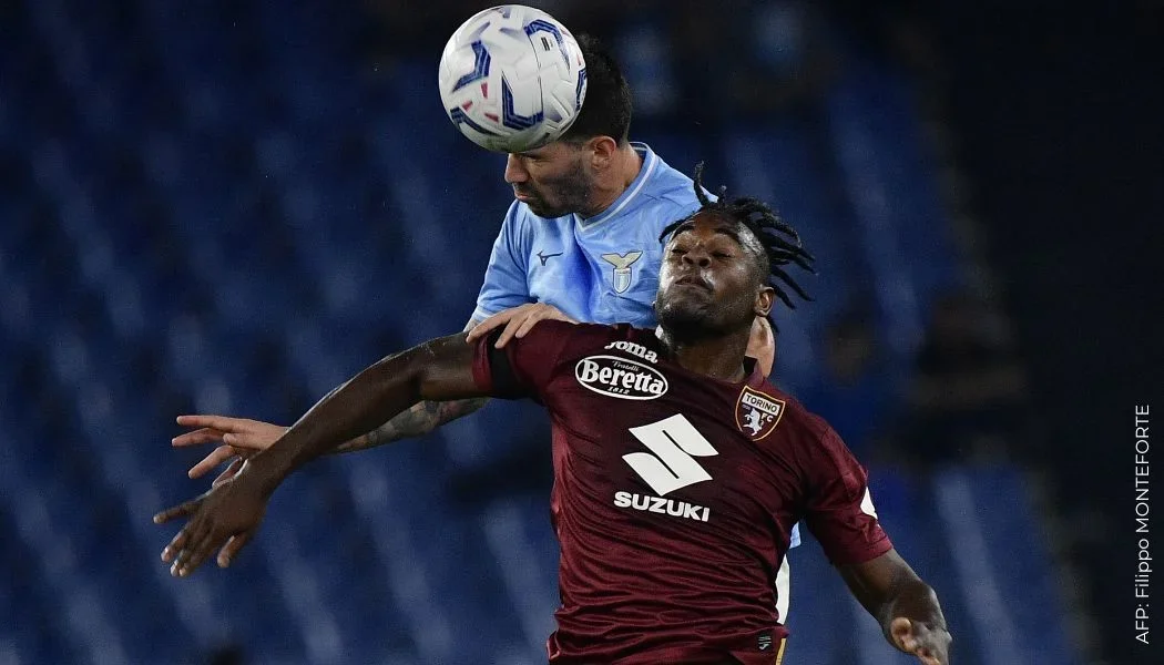 Así festejó Duván Zapata su gol contra Atalanta