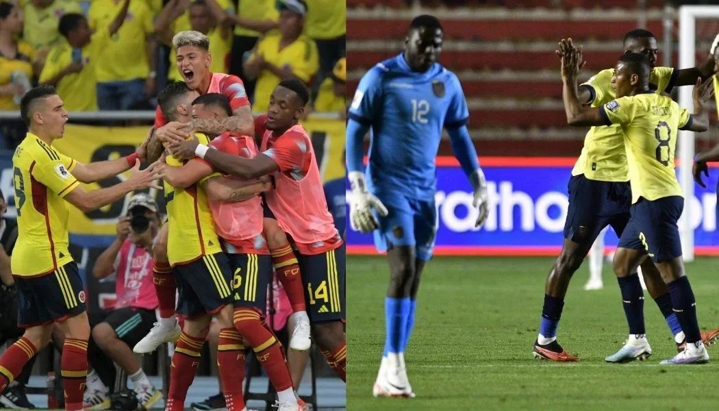 Ecuador vs Colombia en Eliminatorias