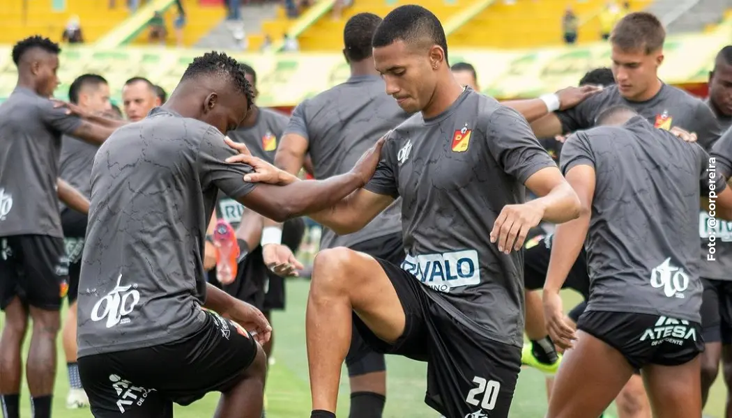 Ederson Ramírez, jugador del Pereira expulsado contra Bucarmanga.