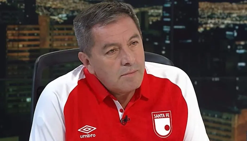 Eduardo Méndez habló de Santa Fe en final de la Liga BetPlay