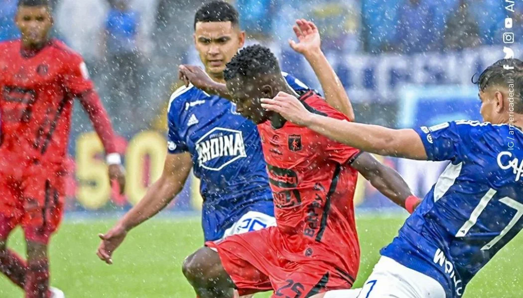 Edwin Cardona silencia El Campín: golazo de América para adelantarse ...