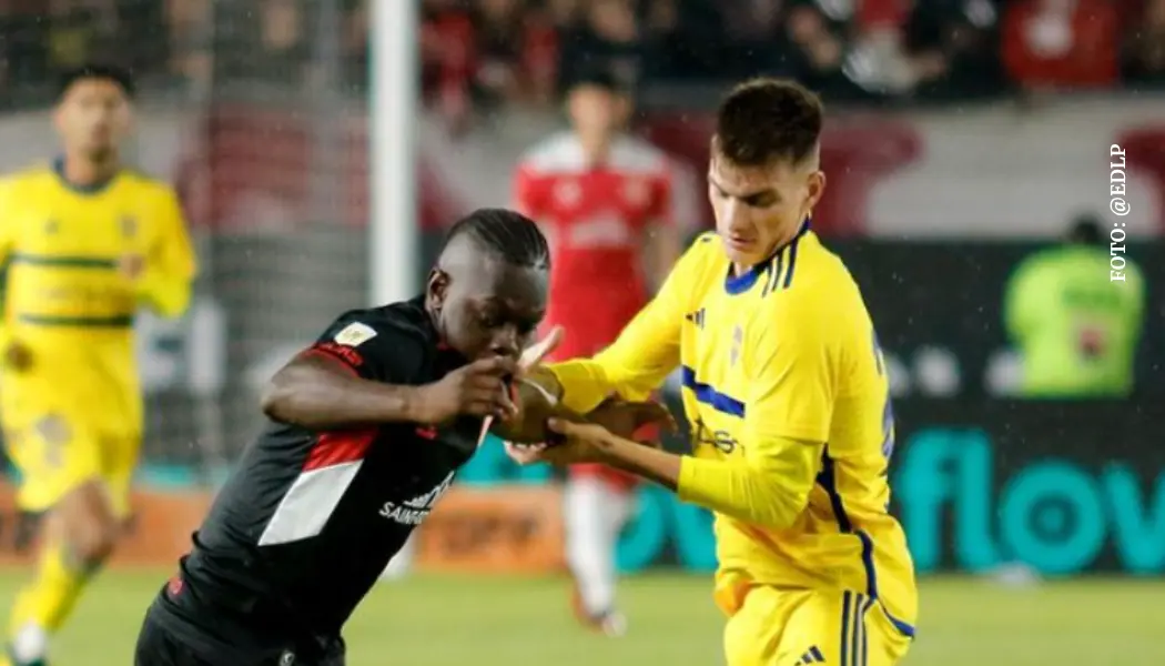 Edwuin Cetré con Estudiantes de La Plata