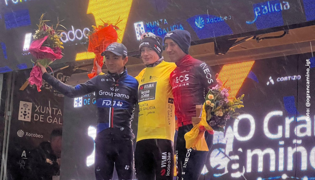 Egan Bernal y Jonas Vingegaard.