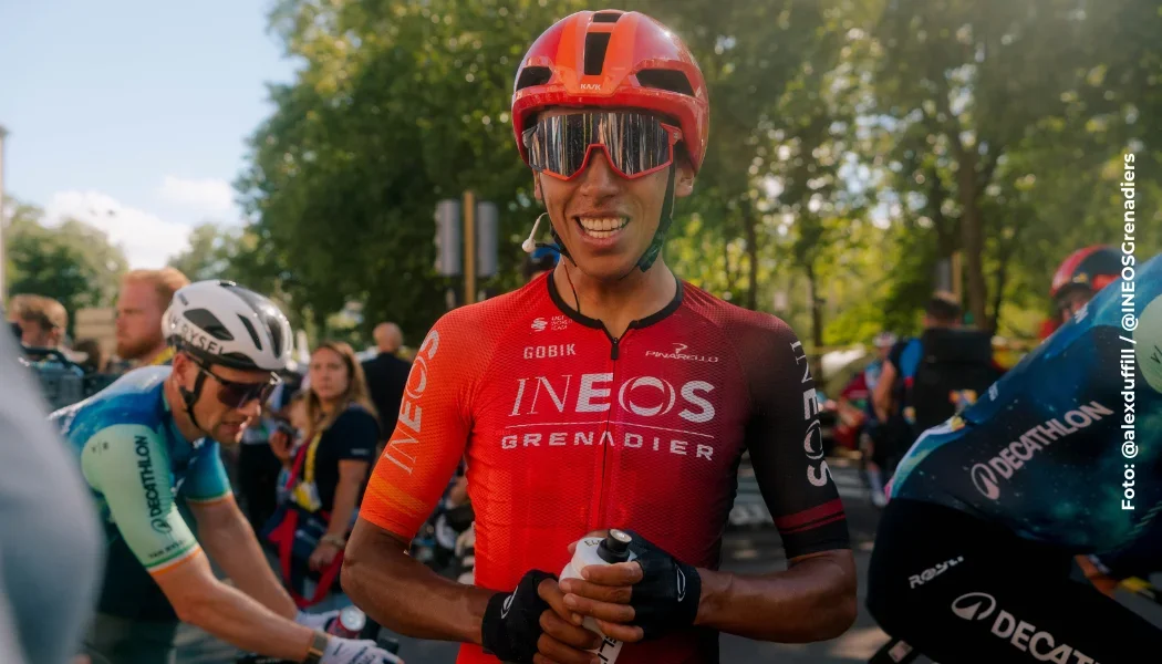 Egan Bernal, en el Tour de Francia 2024.