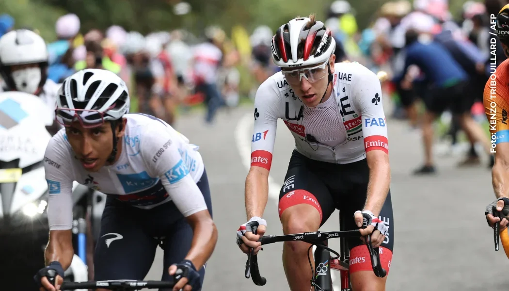 Egan Bernal y Tadej Pogacar.