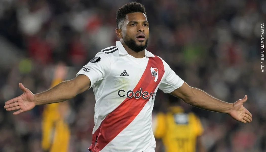 Miguel Borja superó a importante leyenda colombiana