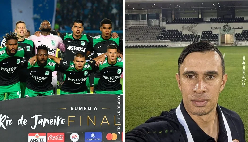 Él es Jhon Bodmer, nuevo D.T. de Atlético Nacional