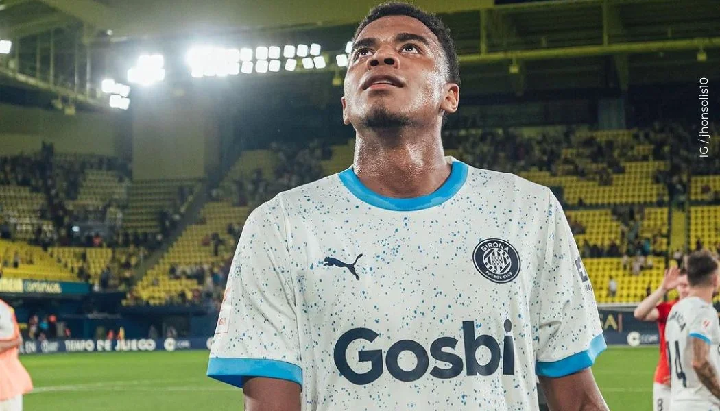 Así le fue al juvenil Jhon Solís en el debut con Girona