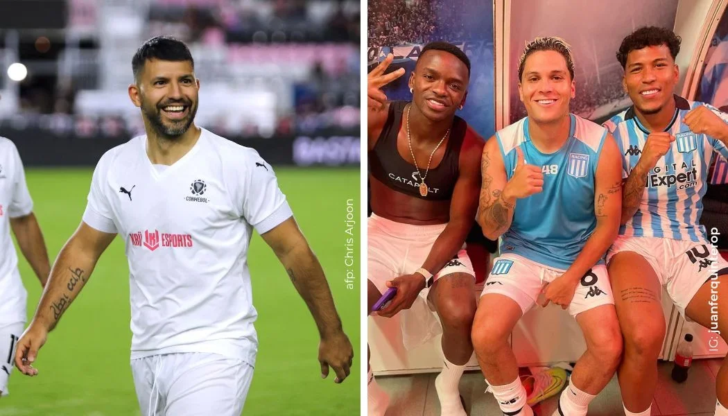 Kun Agüero llenó de elogios a Juanfer Quintero