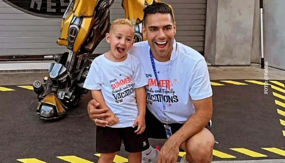 Él es Simón: el amigo del hijo de Falcao que lo convenció de ser hincha ...