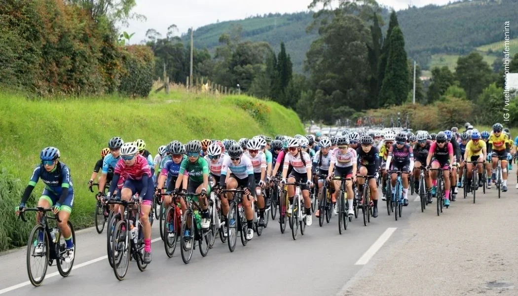 Etapa 2 Vuelta a Colombia Femenina entre Tunja y Oiba