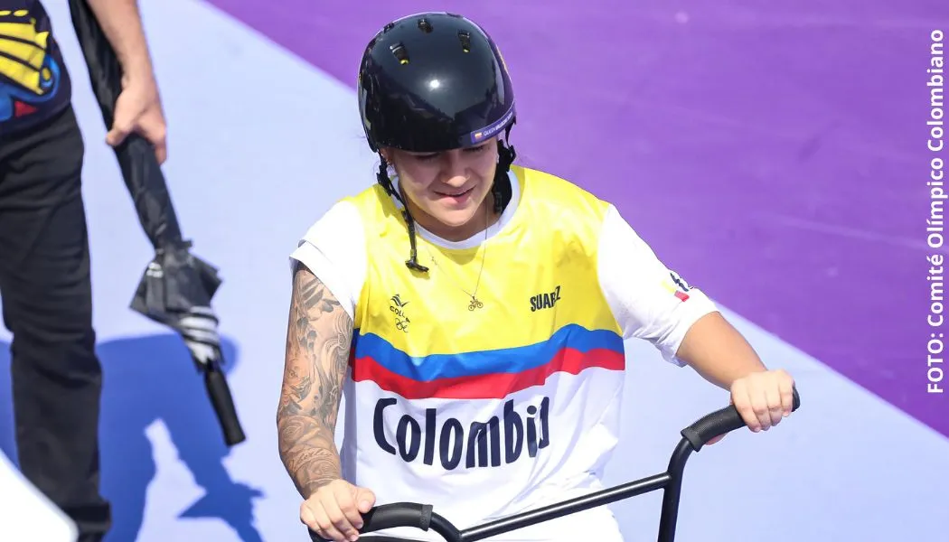 Queen Saray Villegas EN VIVO prueba final BMX Freestyle París 2024