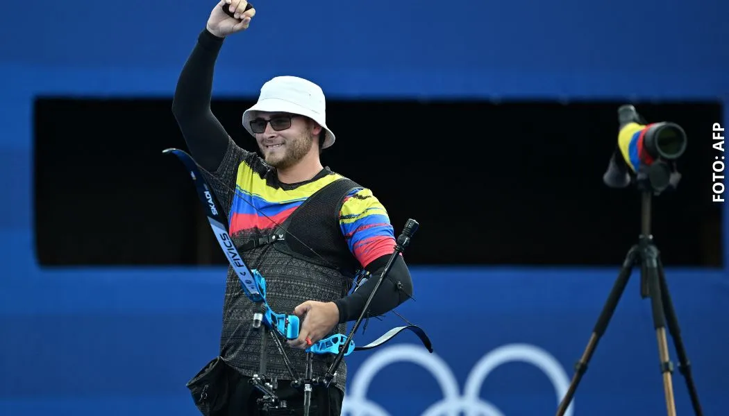 Santiago Arcila EN VIVO octavos de final París 2024 tiro con arco