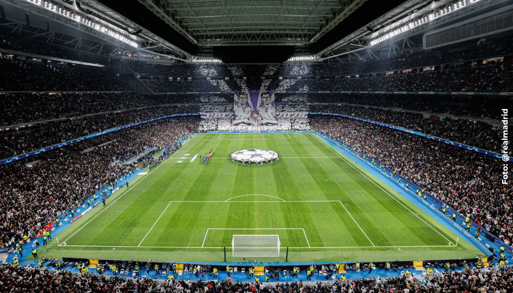 Estadio Santiago Bernabéu.