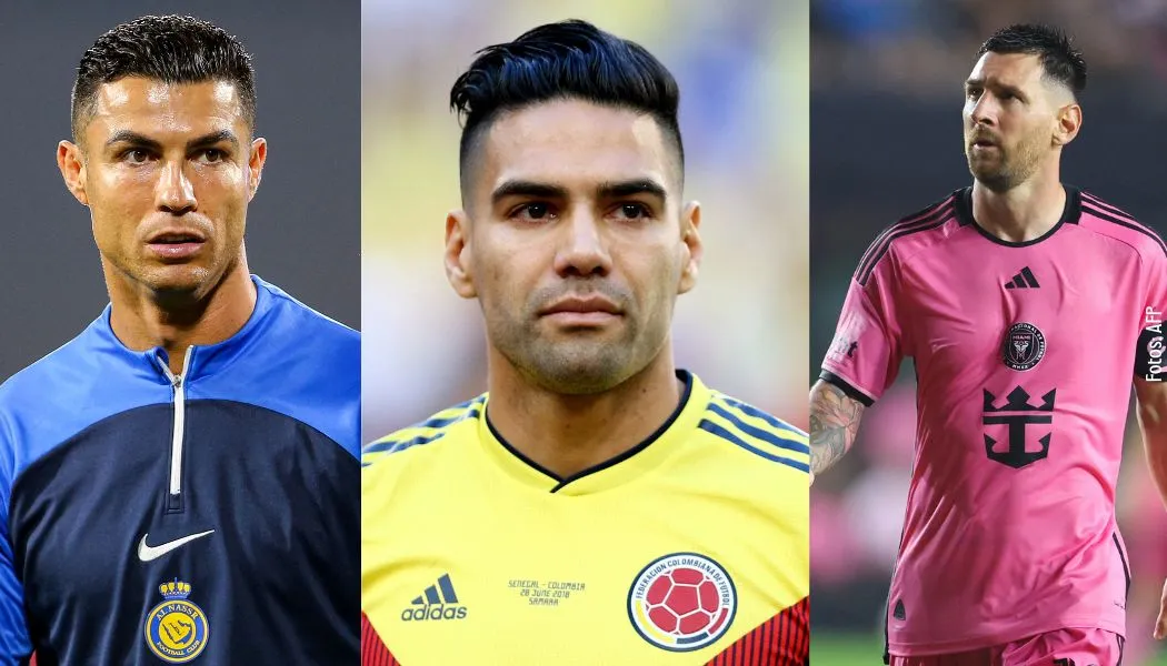 Falcao eligió entre Messi y Ronaldo en la Europa League