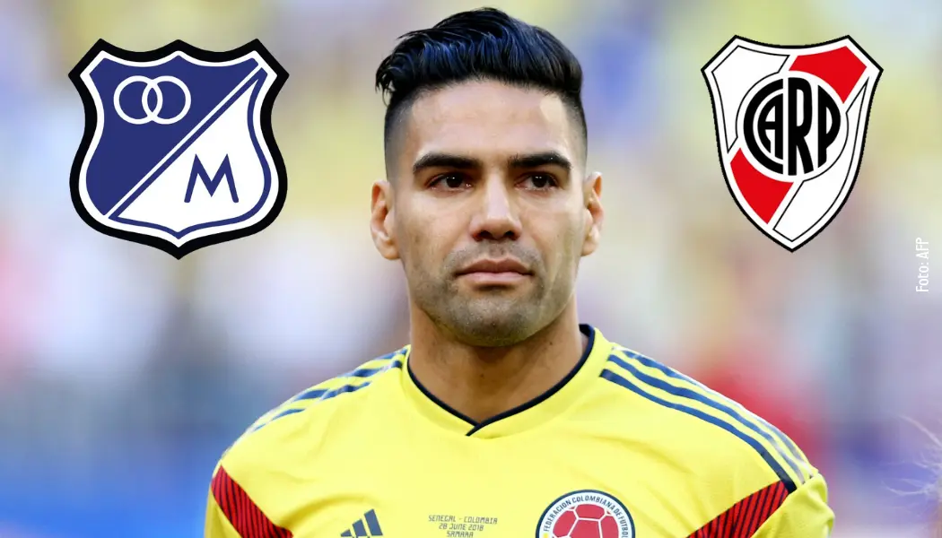 Falcao García eligió entre River Plate Y Millonarios