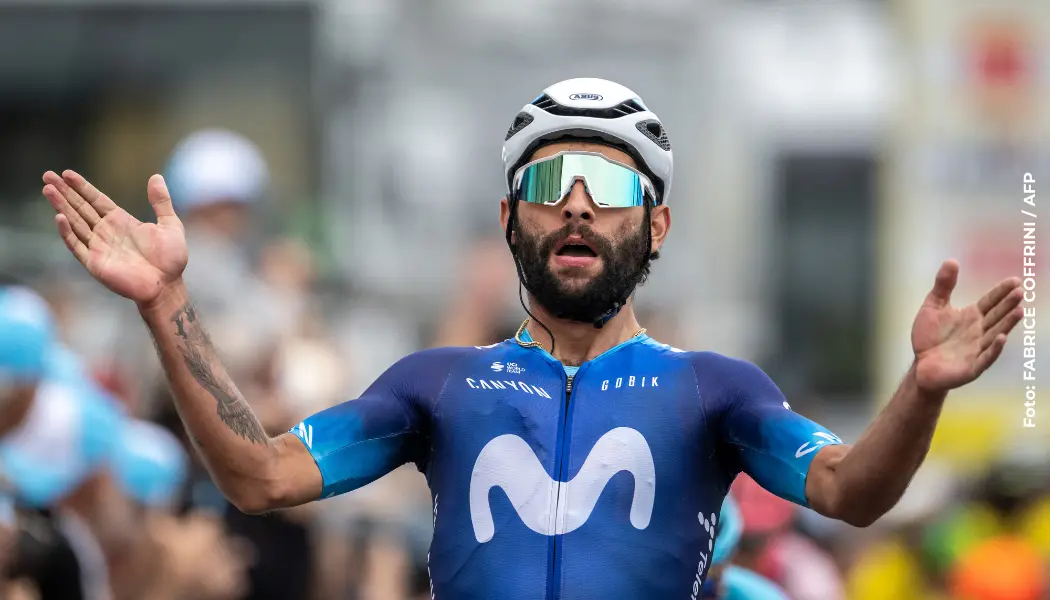 Fernando Gaviria fue cuarto en la sexta etapa.