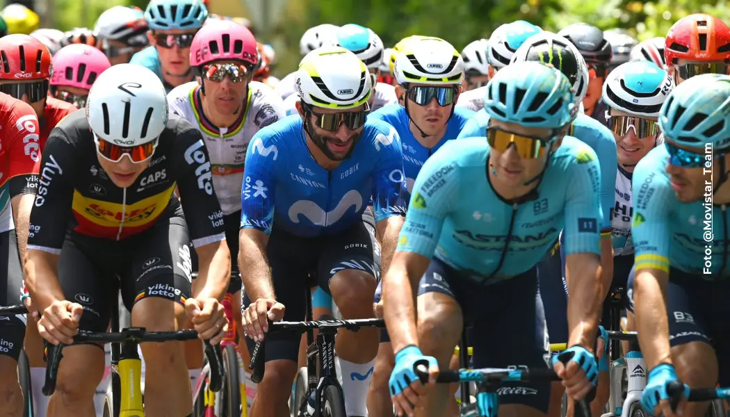 Fernando Gaviria fue quinto en la etapa 10 del Tour de Francia.