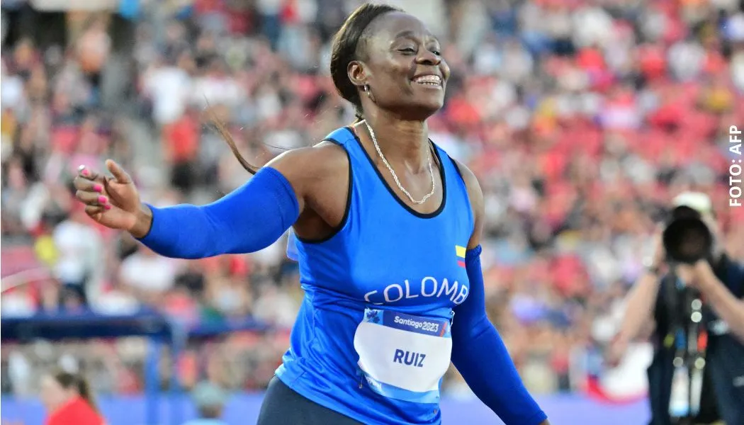 Flor Denis Ruiz clasificó a la final de lanzamiento jabalina París 2024