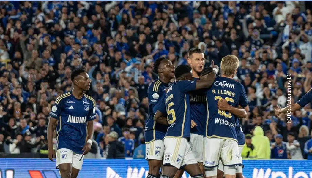 Formación de Millonarios vs Tolima hoy Liga Betplay