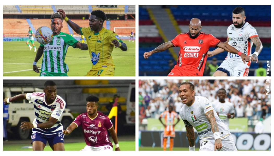 Tabla de posiciones de la Liga Betplay II.