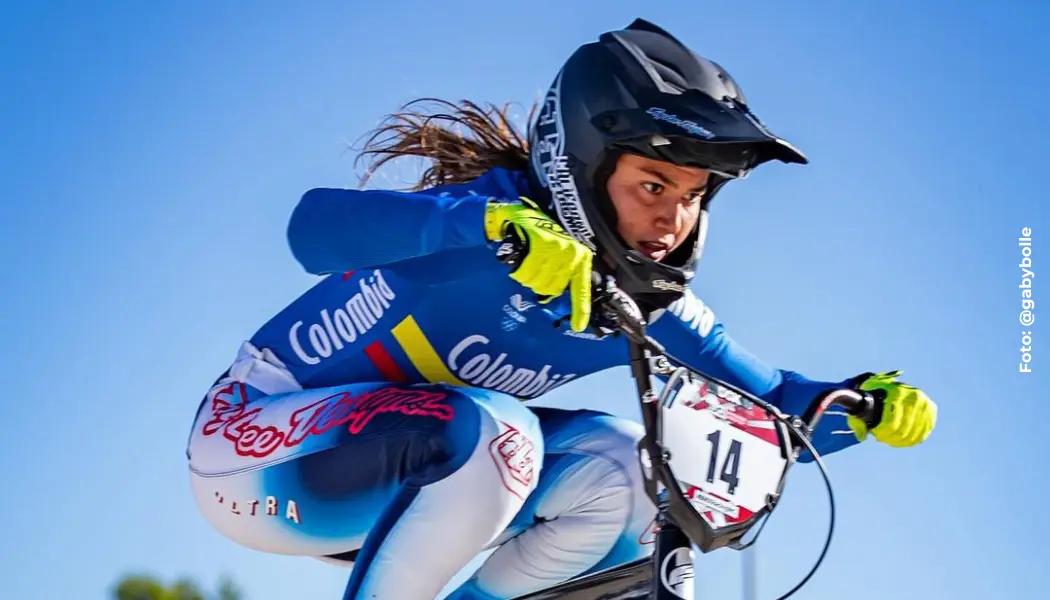 Cinco colombianos en el BMX de Juegos Olímpicos 2024.