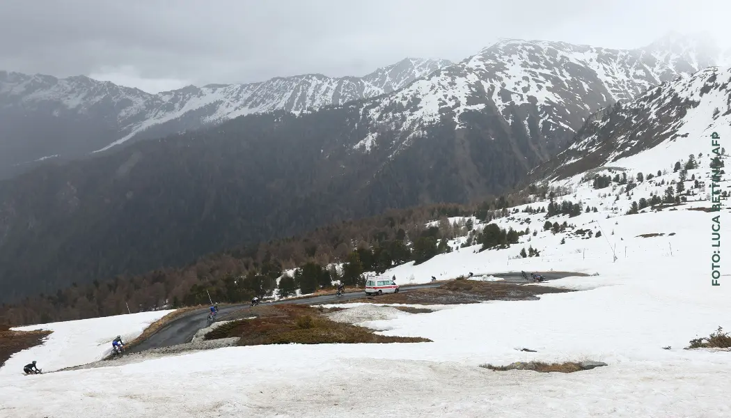 Cambio en el recorrido de la etapa 16 del Giro de Italia.