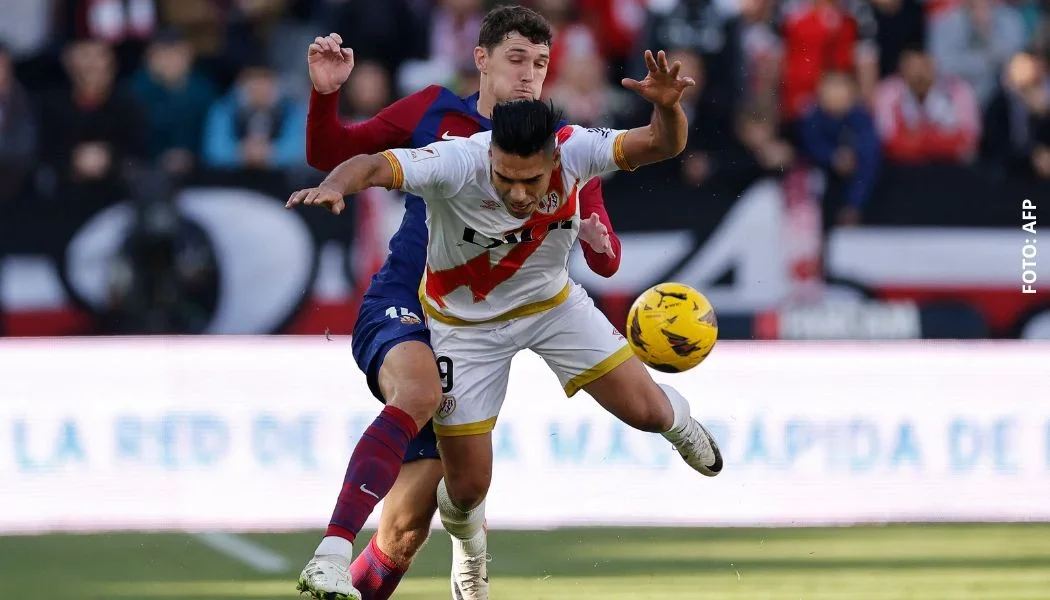 Radamel Falcao García con Rayo Vallecano