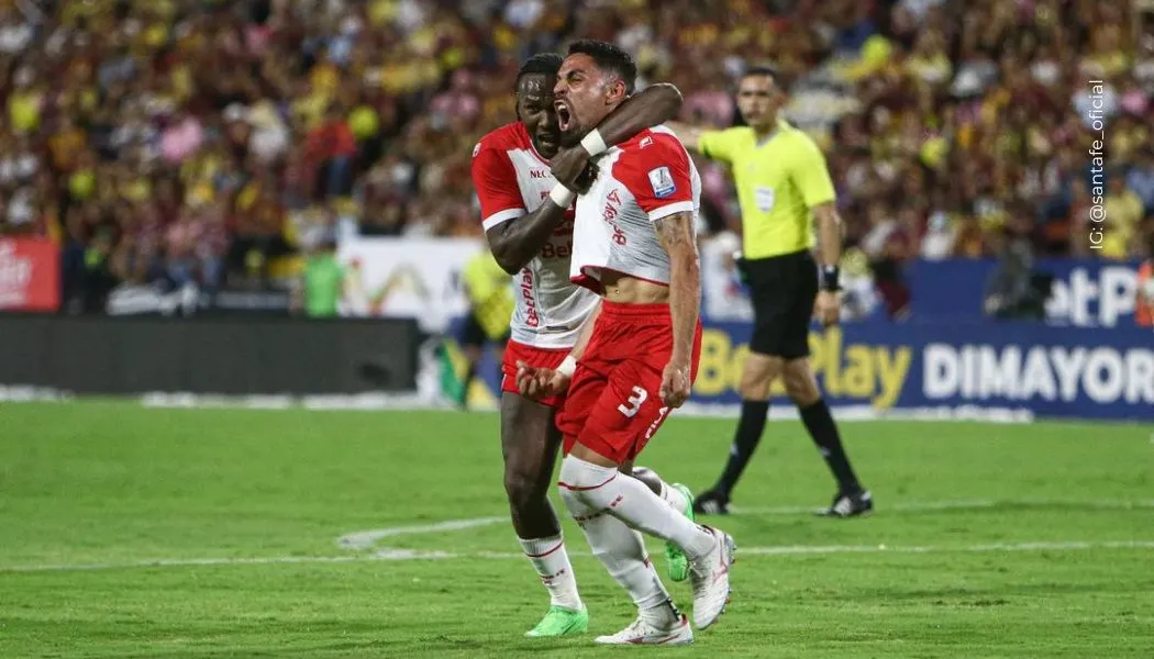 Goles Tolima vs Santa Fe final cuadrangulares BetPlay