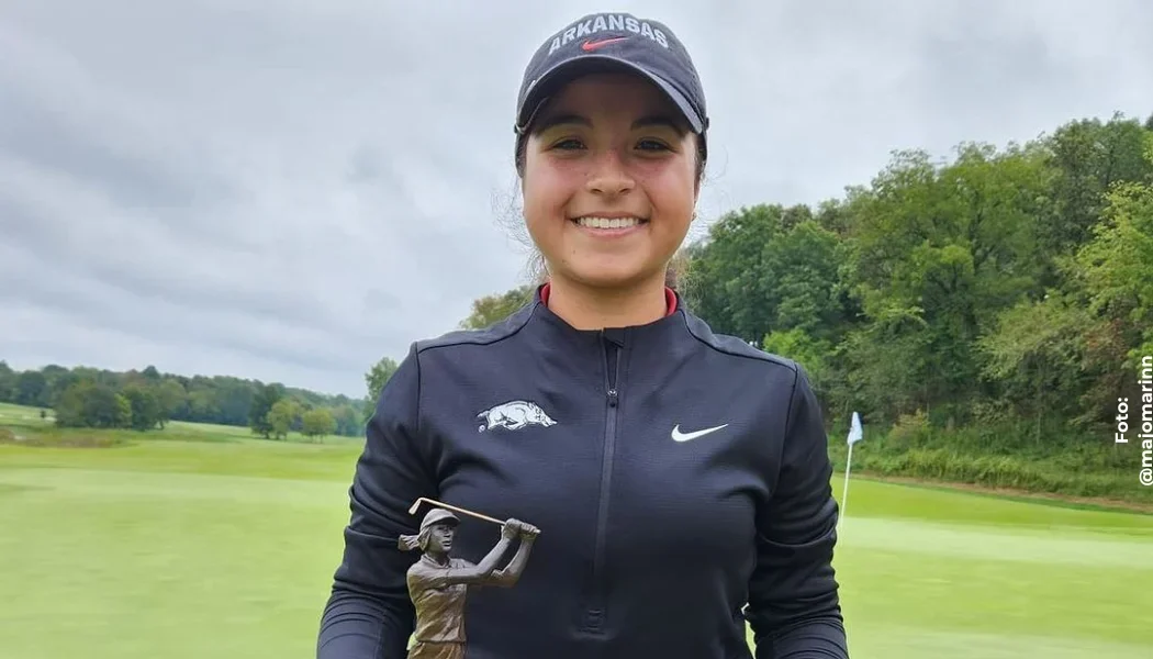 María José Marín, golfista colombiana.