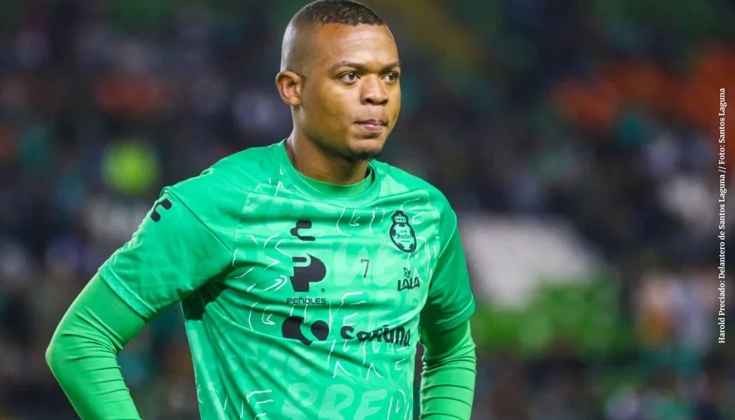 Harold Preciado: delantero de Santos Laguna