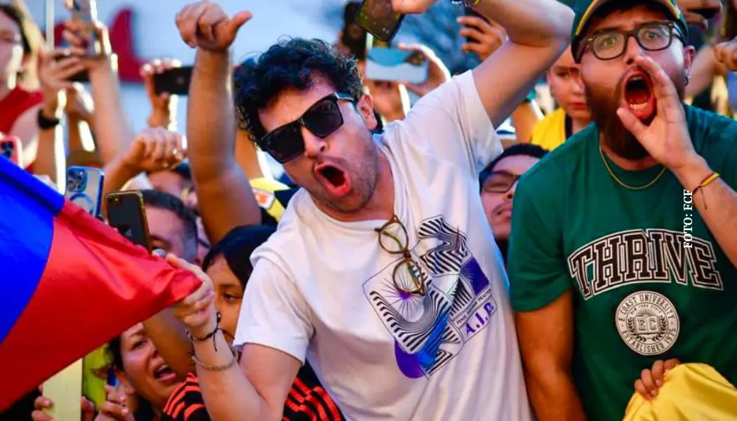 Hinchas colombianos intentaron colarse Copa América
