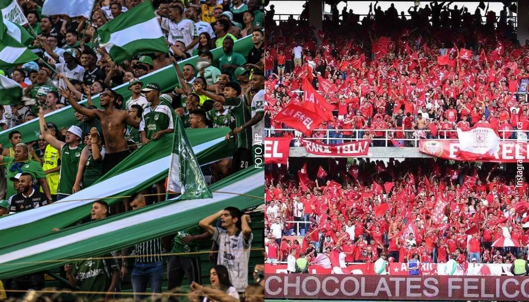 Hinchas del Cali y del América