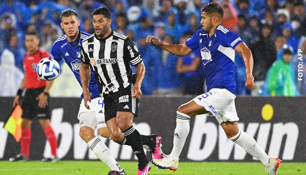 Millonarios contra equipos brasileños