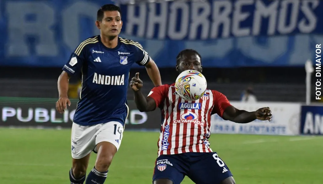 Millonarios y Junior en cuadrangulares Liga BetPlay