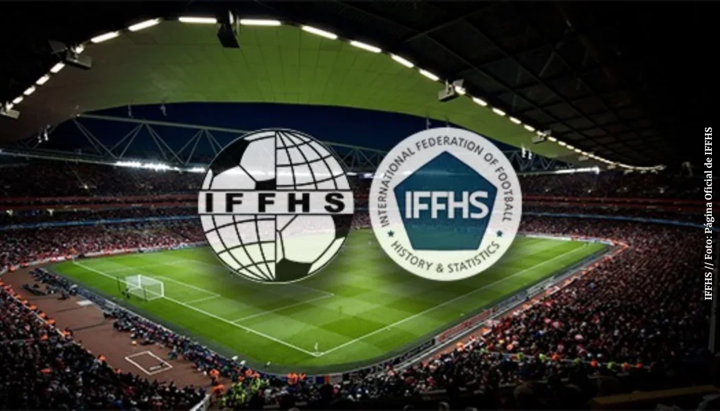 Logo de la IFFHS (Federación Internacional de Historia y Estadística)