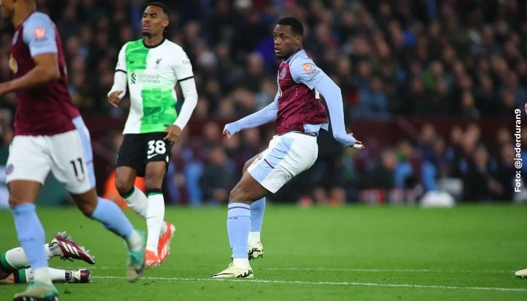 Emery destaca a Jader Durán en Aston Villa.