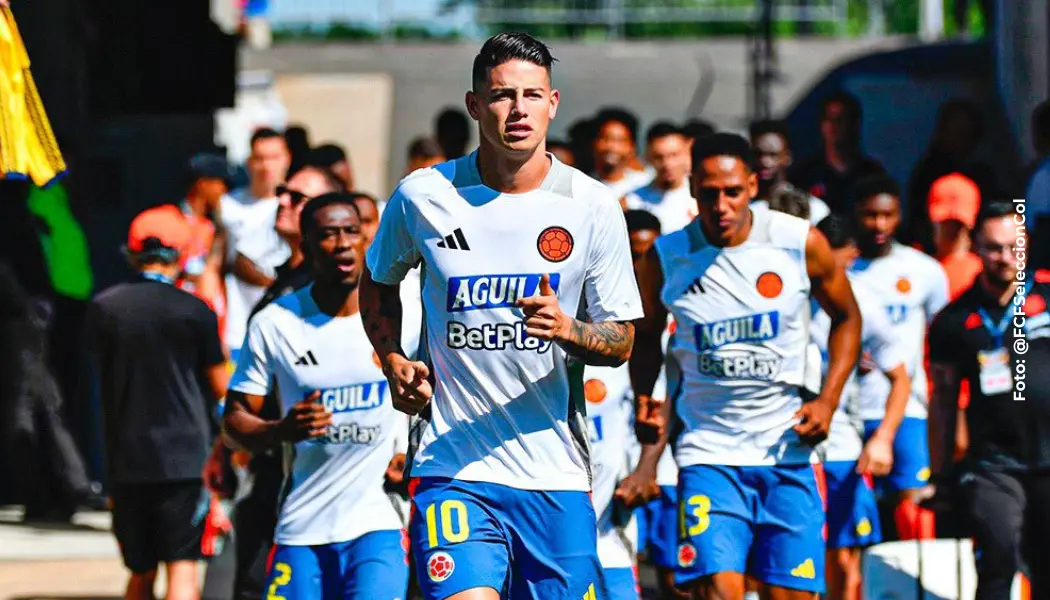 Jugadores llegan a Concentración Selección Colombia