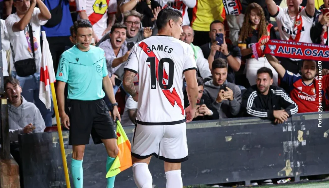 Atlético de Madrid, objetivo de James Rodríguez en Liga.