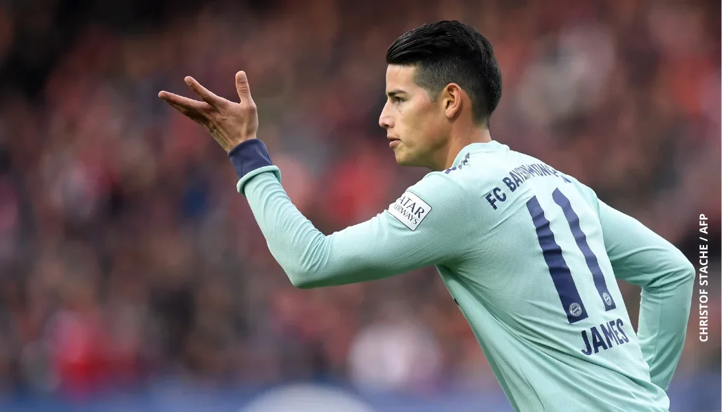 James Rodríguez ofrecido a Lazio y Napoli en Italia.