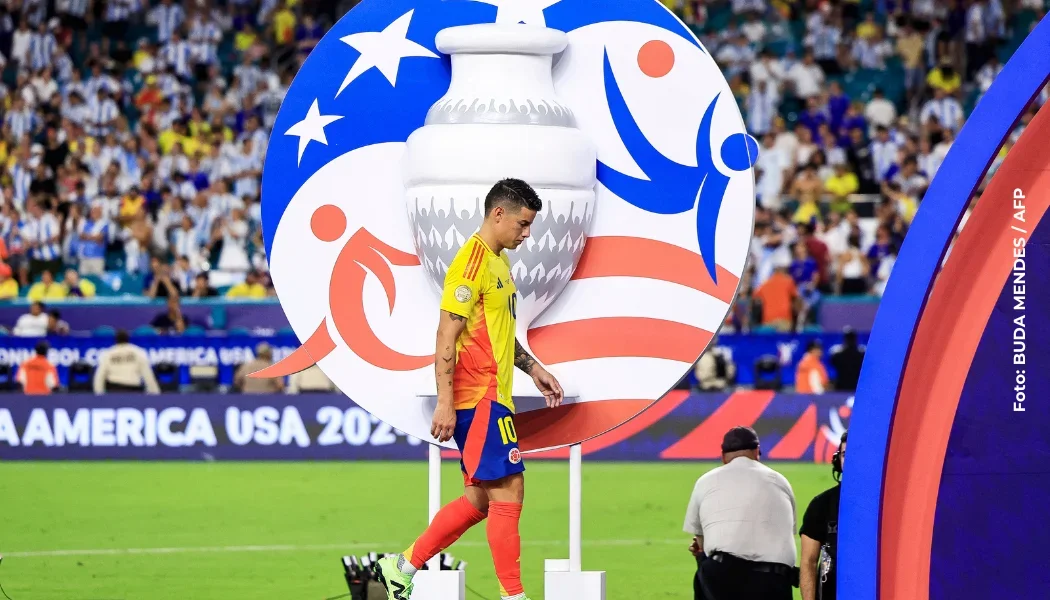 James, destacado en la Copa América.