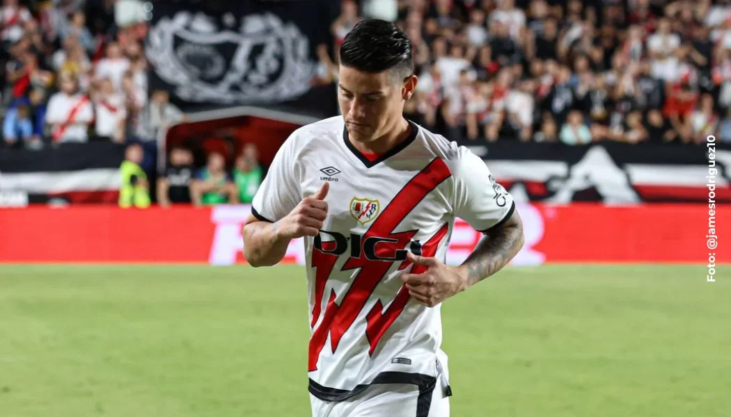 James Rodríguez veinte minutos ante Atlético de Madrid.