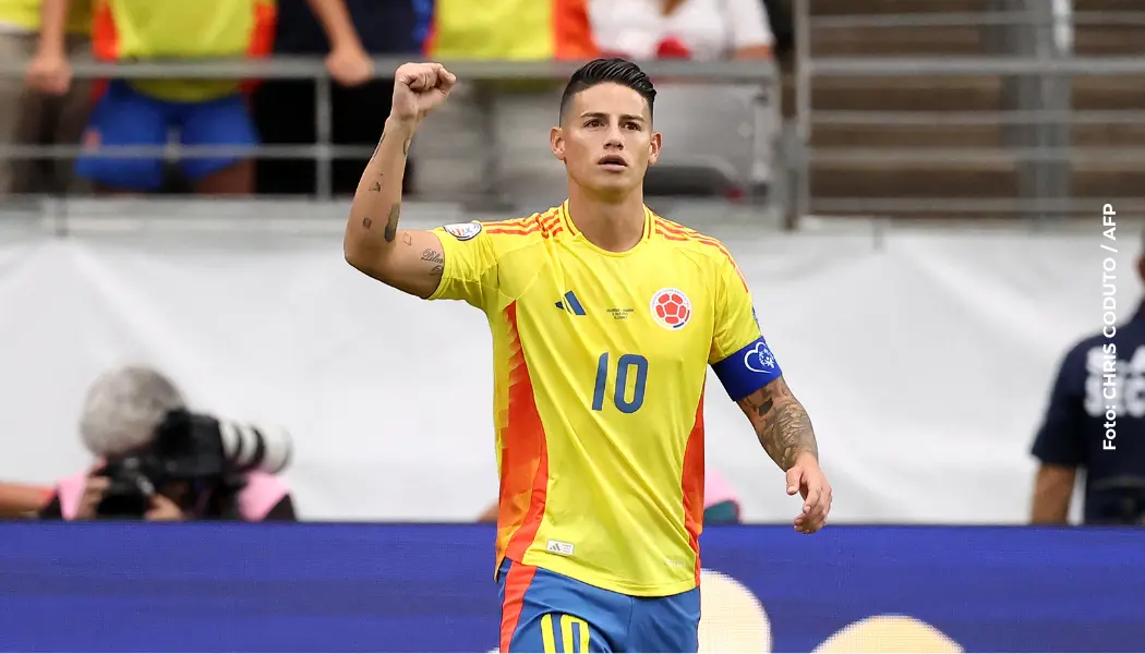 James, cuarto premio de MVP en la Copa América.
