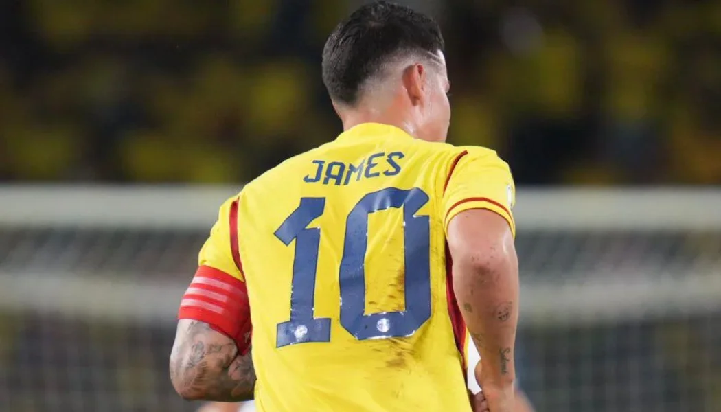 James Rodríguez: capitán de la Selección Colombia