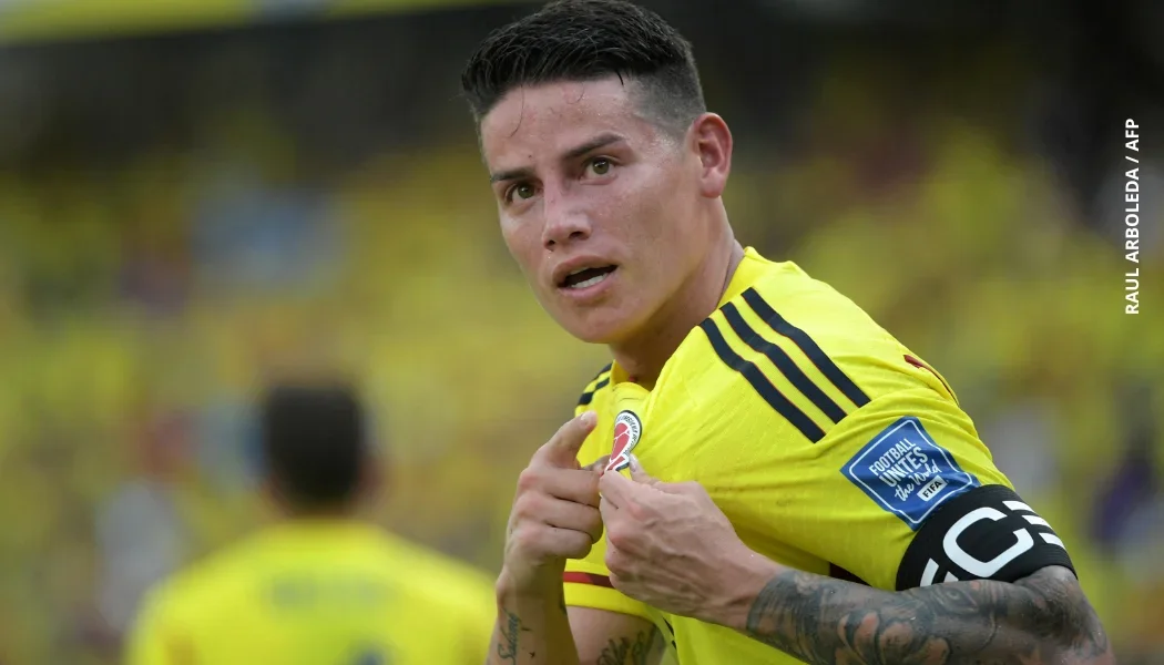 James Rodríguez.