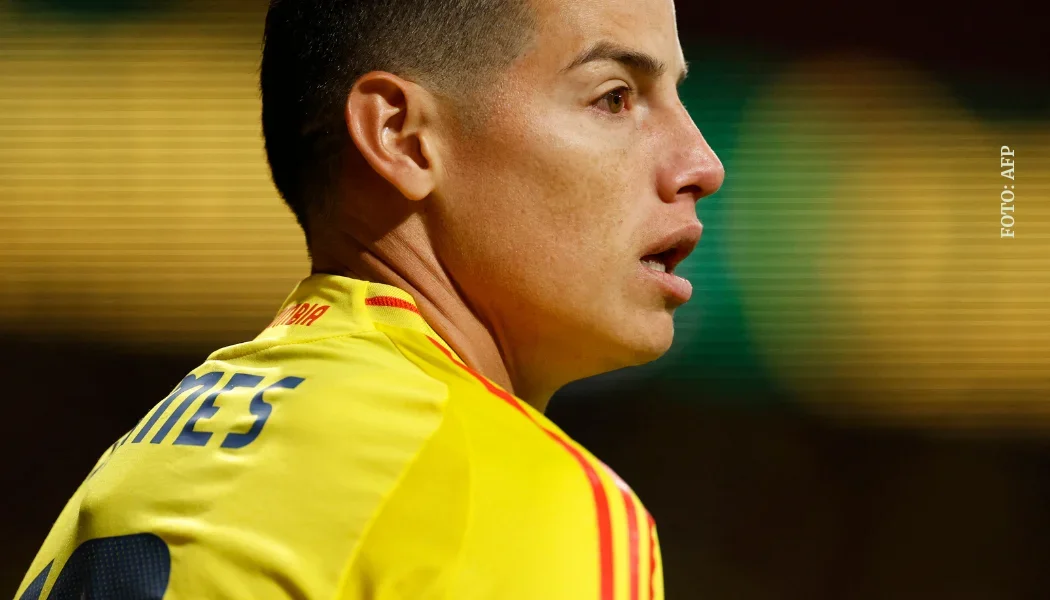 James Rodríguez con la Selección Colombia