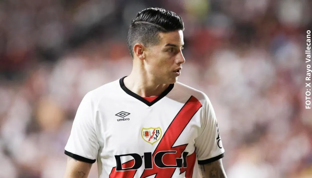 James Rodríguez jugaría con Rayo Vallecano vs. Leganés
