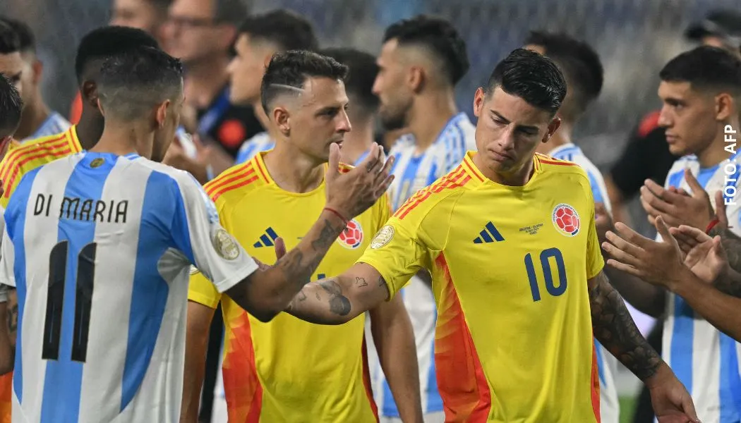 James Rodríguez mensaje de apoyo tras perder final de Copa América