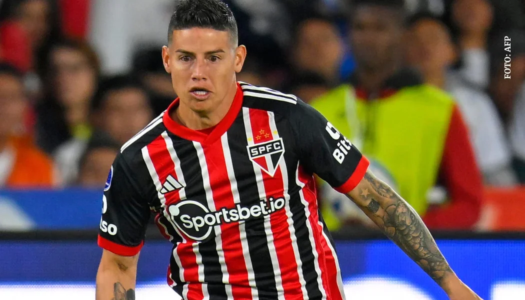 James Rodríguez con São Paulo